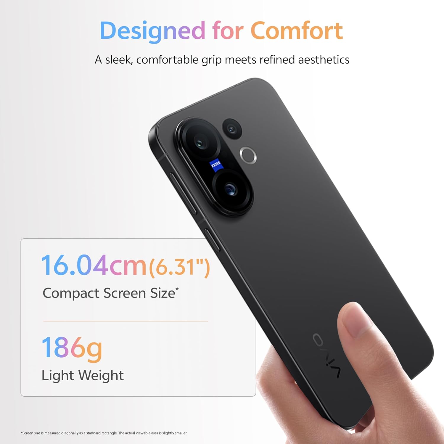 Vivo X200 FE Review: Compact Flagship with Zeiss Cameras & 6500mAh Battery 2 Vivo X200 FE design showing side profile