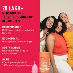 Sirona Reusable Menstrual Cup